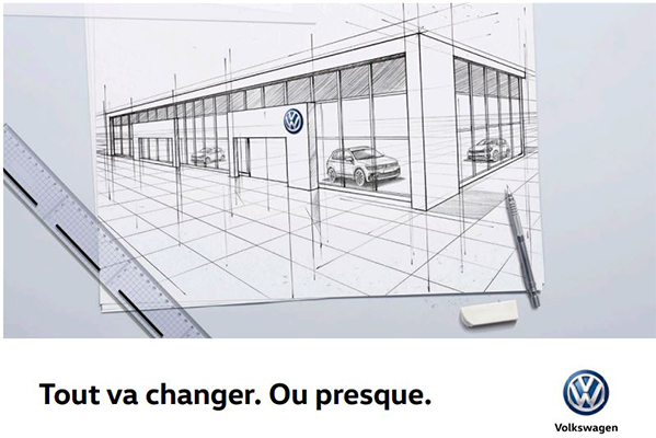 Travaux concession Volkswagen Angouleme